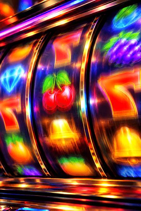 Ilustrasi mesin slot online